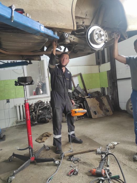 Ремонт ходовой, вибростенд,,ремонт двигателей.заправка кондиционера