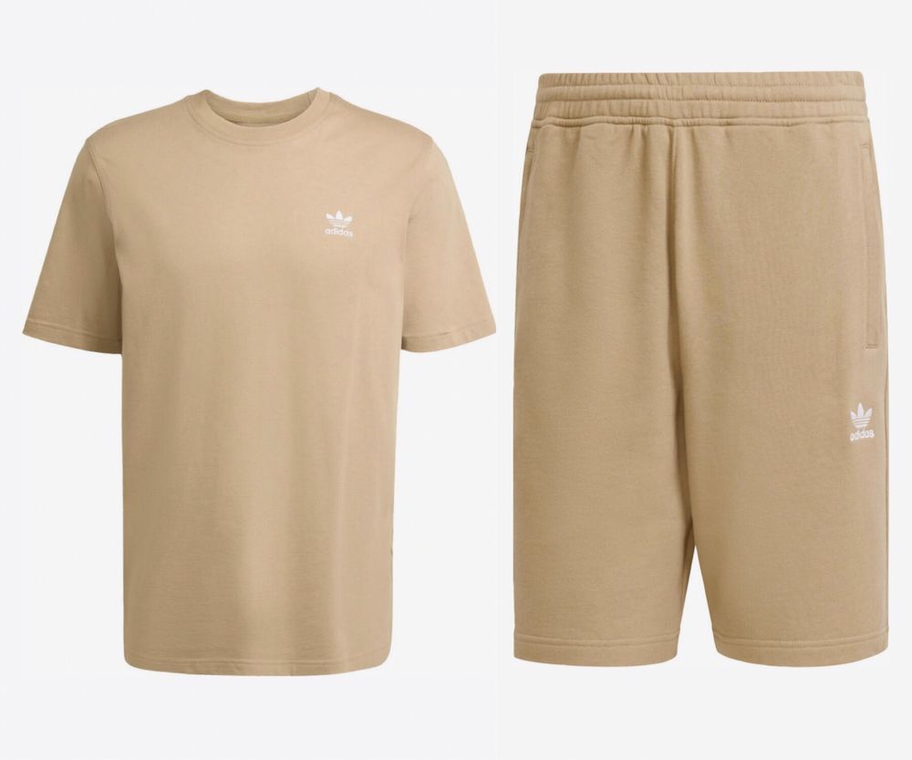 Adidas Essential ОРИГИНАЛЕН мъжки сет/екип къси панталони и тениска L