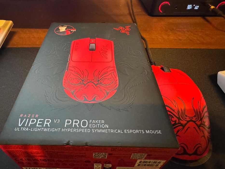 Mouse Wireless Razer Viper V3 Pro Faker Edition/ ca nou