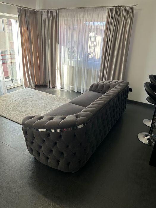 Canapea chesterfield , 3  locuri