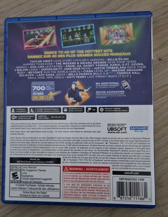 Jocuri ps5 Just dance 2022