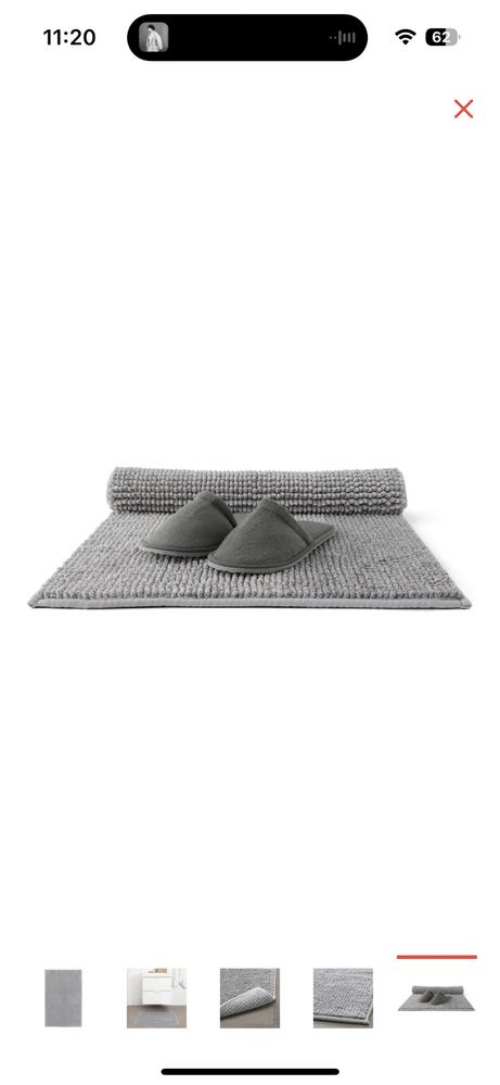IKEA коврик Тофтбу 80x50 см, текстиль