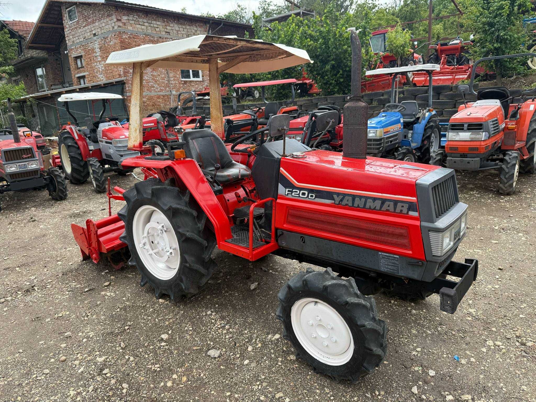 Трактор YANMAR F20D 4x4