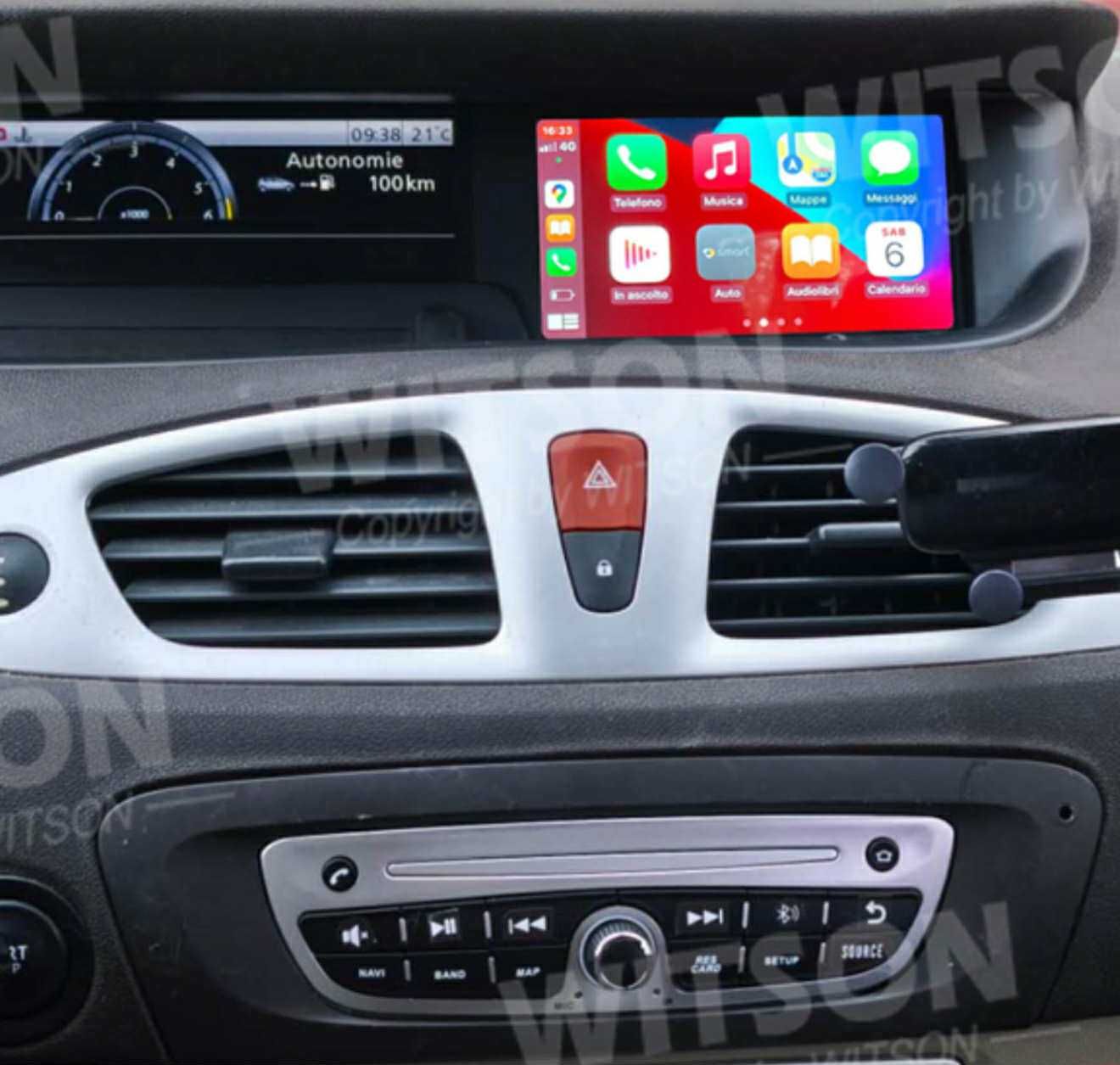 Android навигация за Renault Scenic III