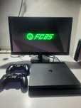 Playstation 4 СЛИМ игры Уфс4, Фифа25, Гта5, Мортал комбат 2 дж