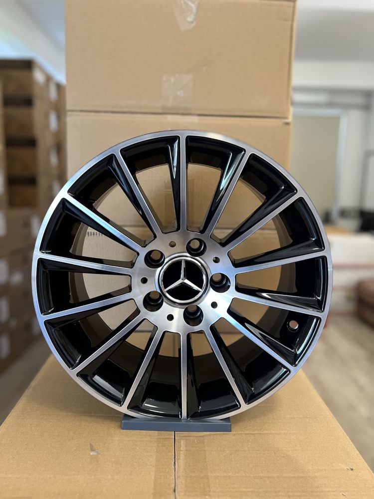Jante Noi stil turbine R16 pentru Mercedes C A CLA GLA B V VITO E CLK