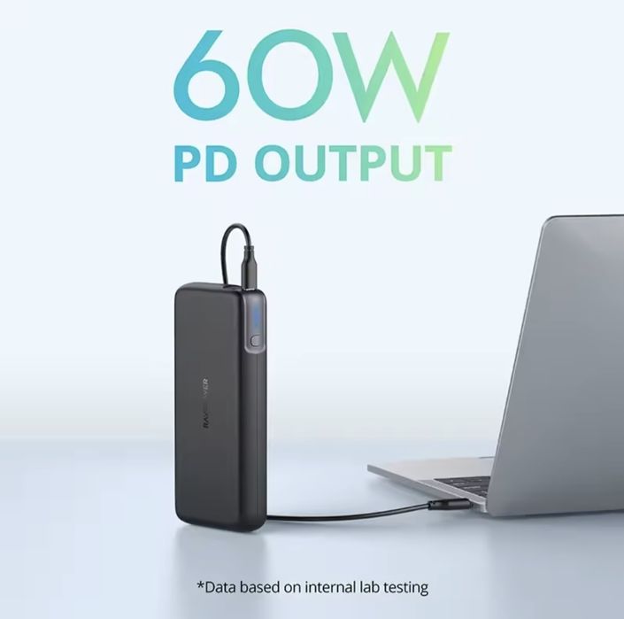 Baterie externa 60W 20.000mAh