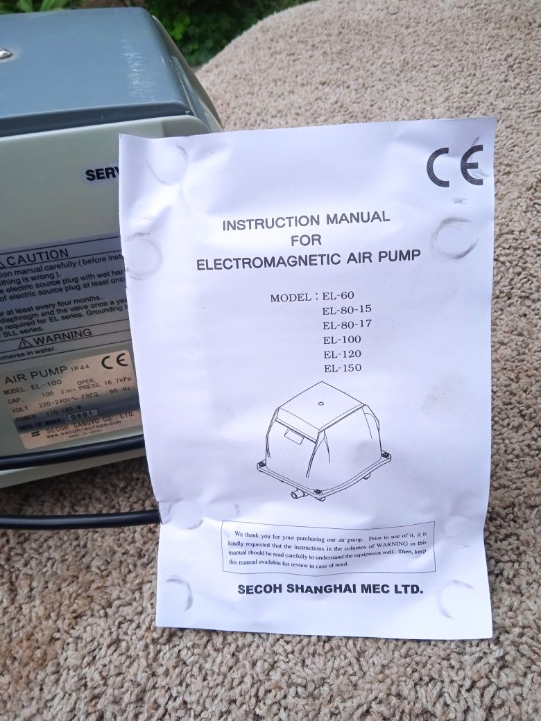 Компрессор SEKOH Air pump ЕL-100S