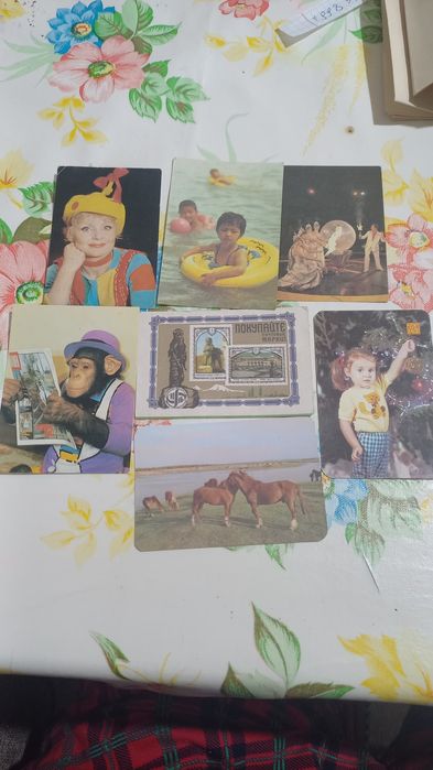 Календарики советских времён