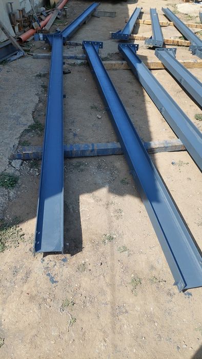 Vând 5ferme metalice la 10m din ipe160 structura 10x20x4