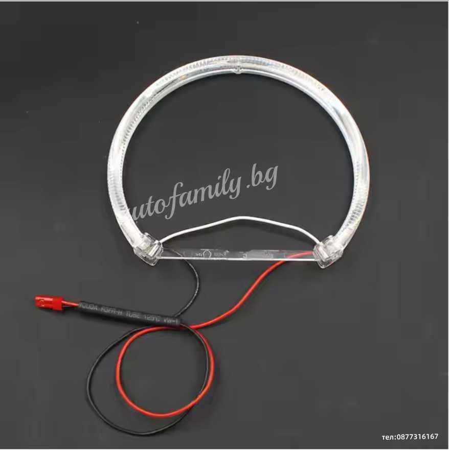 LED Crystal Ангелски очи за BMW E36 / E38 / E39 131mm