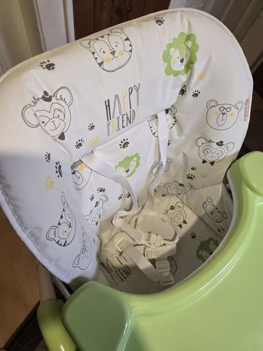 CHIPOLINO Стол за хранене КОМФОРТ  Зелен
CHIPOLINO Стол за хранен