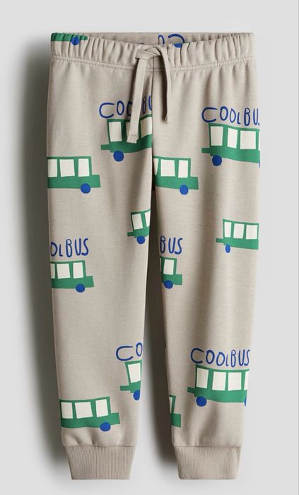 Долнище с принт и суитшърт