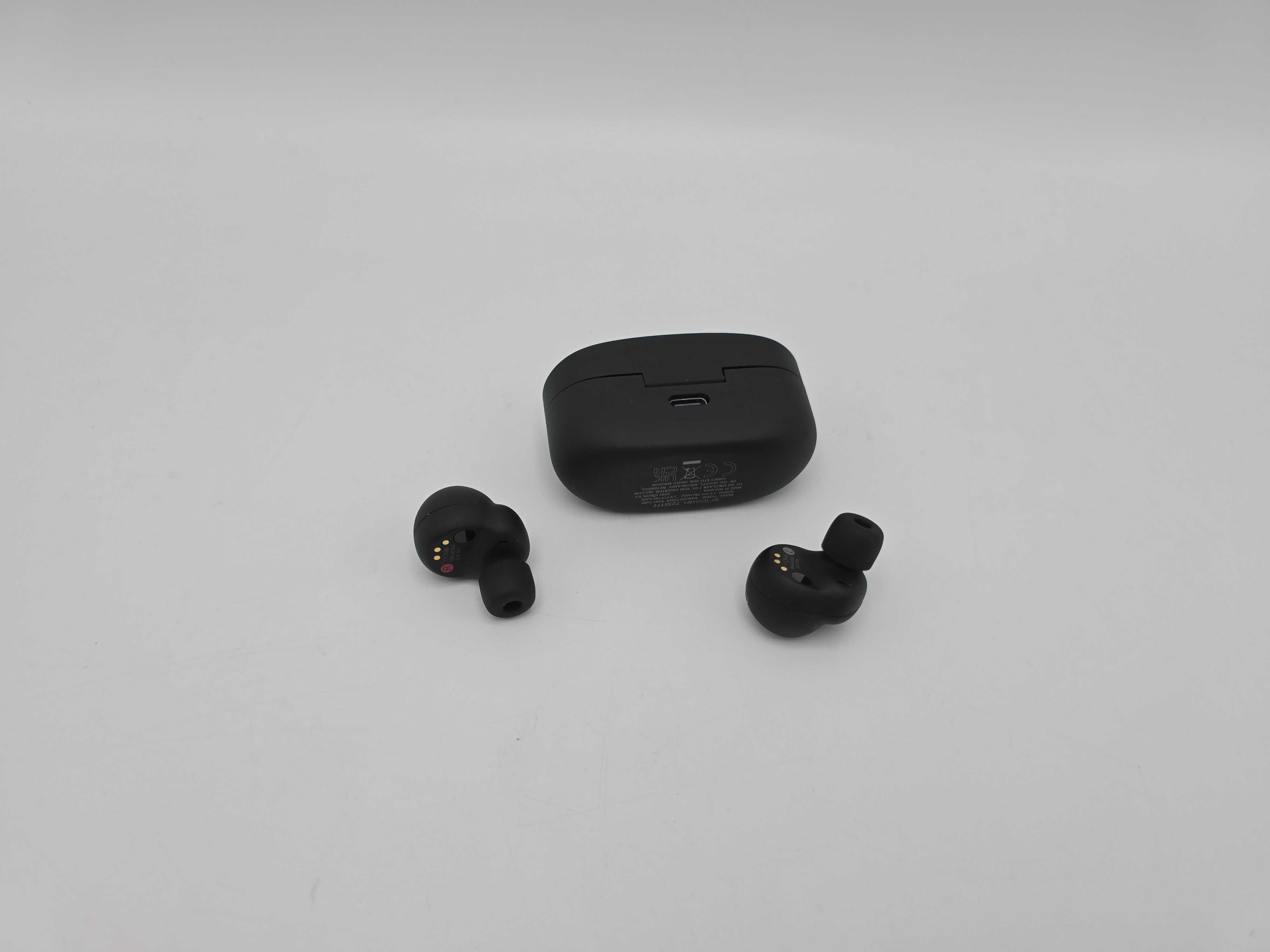 Casti Audio True Wireless In Ear Sony WF-1000XM4B Bluetooth Microfon