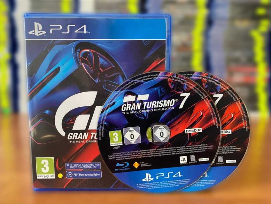 Gran Turismo 7 PS4/PS5 Гран Туризмо 7 Пс4 Большой Выбор Дисков