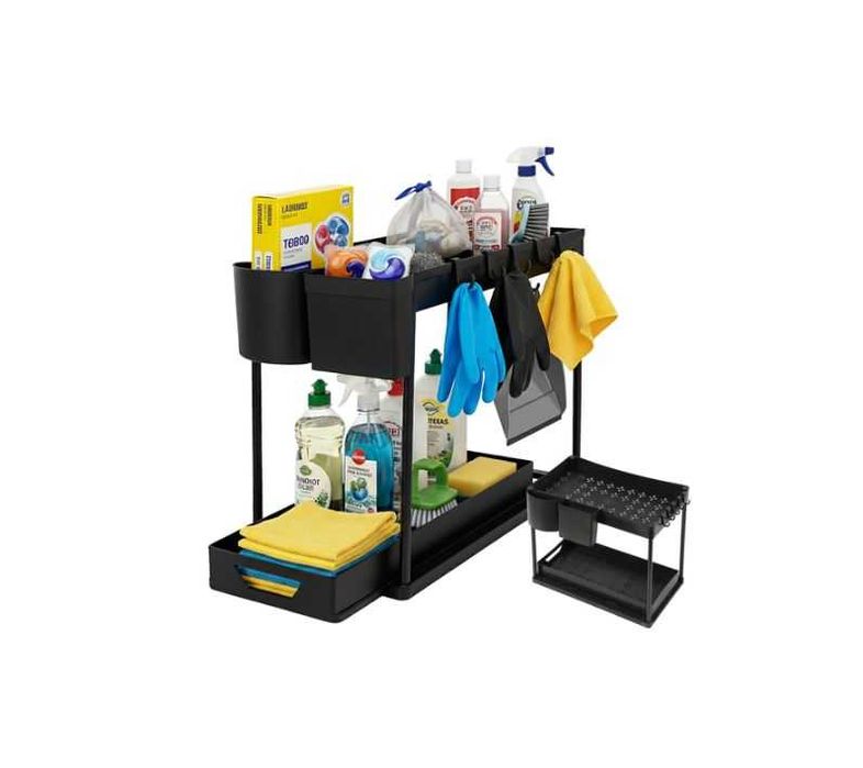 Органайзер за под мивка / Етажерка за кухня или баня под мивка