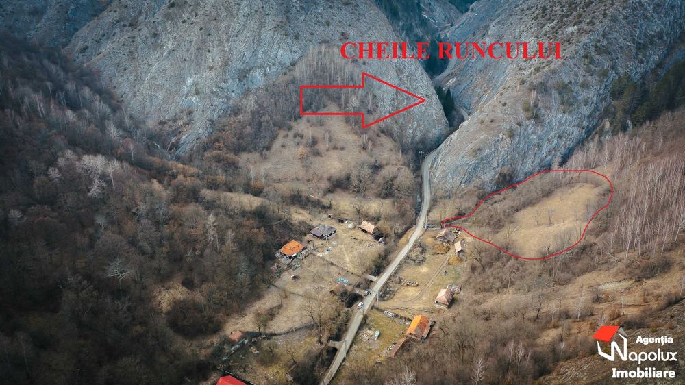 Exclusivitate! Teren Valea Ariesului, Sat Runc!