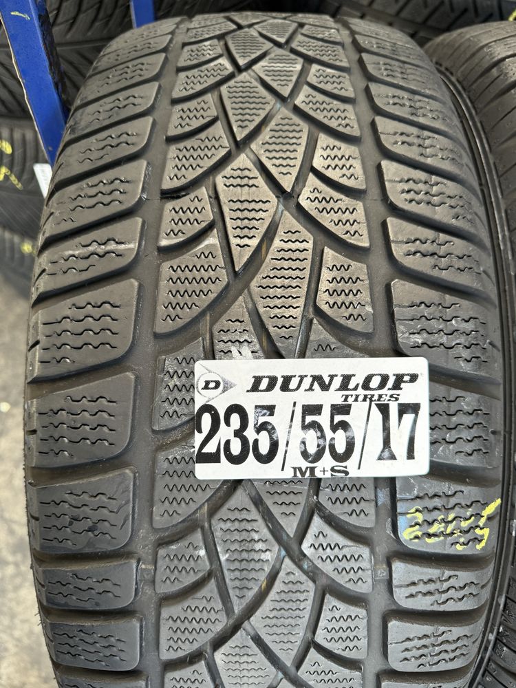 235/55/17 dunlop m+ s