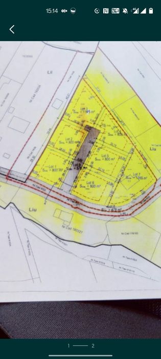 Vînd teren pe str Piscului