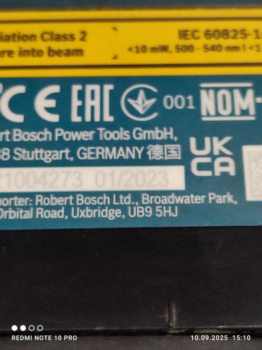 Laser Bosch gclv2-15 g cu trepied