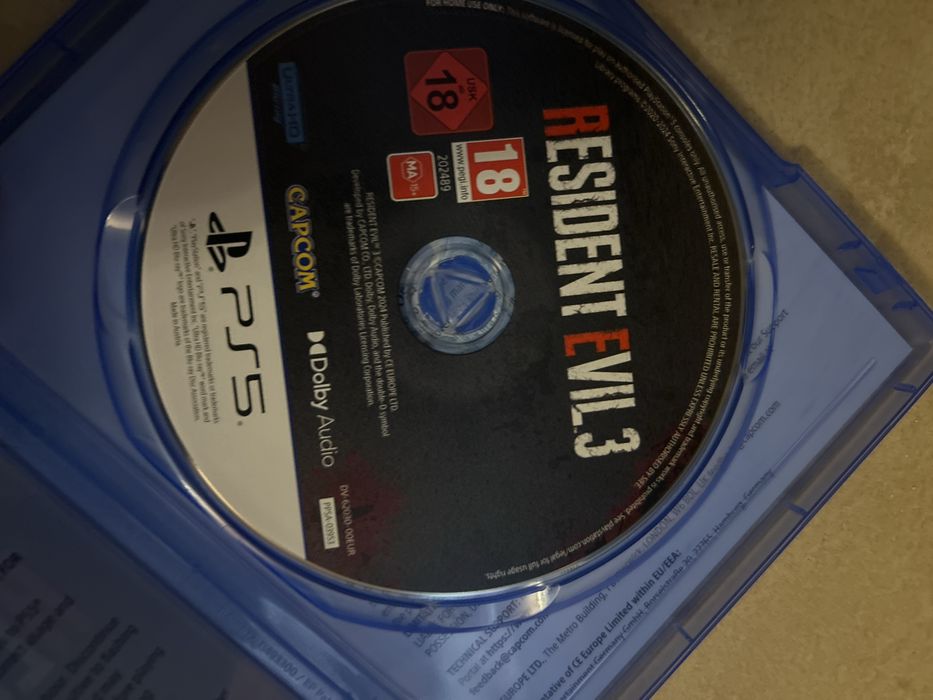 Resident evil 3 ps5