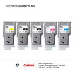 Картридж Canon PFI-320 комплект (MBK,BK,C,M,Y), 5 x 300мл