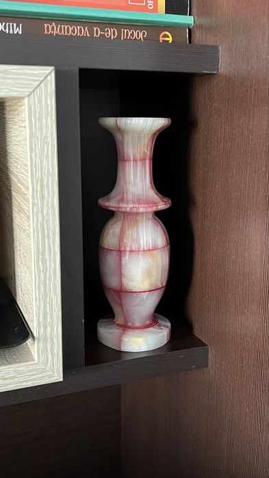 Vaza din mineral natural unicat Piatra Onyx