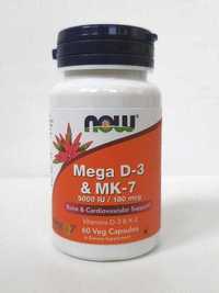 Д3 К2, витамин D3 MK7, mega D-3