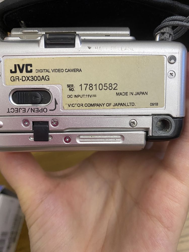 Видеокамера jvc gr-dx300ag