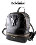 Baldinini Leather Bacpack