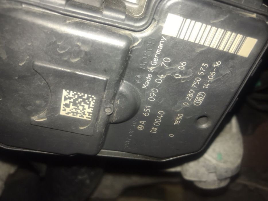 Clapeta acceleratie motor 651- MERCEDES - A6510900470
