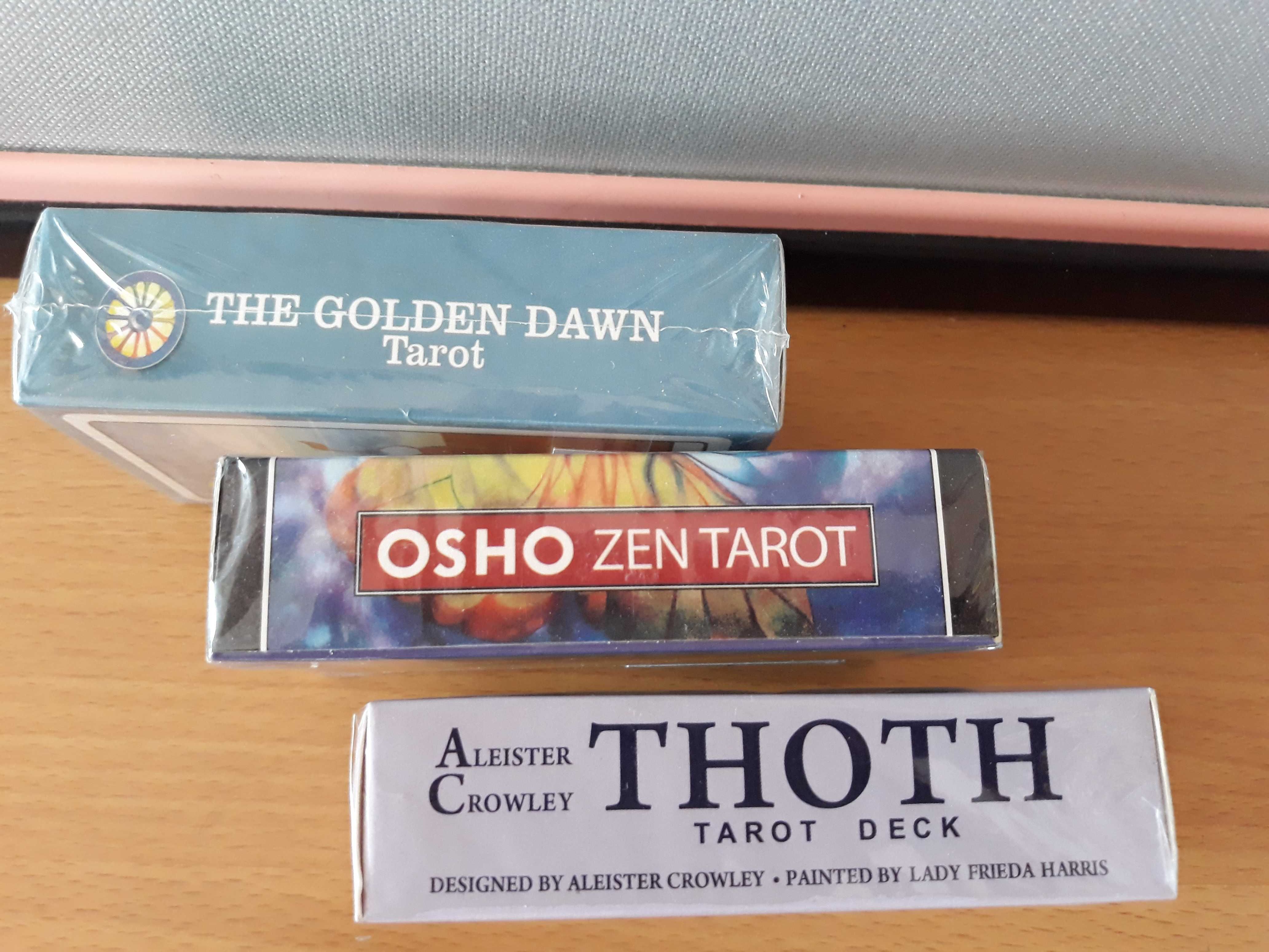 Уникални таро карти: Osho Zen Tarot & Thoth Tarot & Golden Dawn Tarot