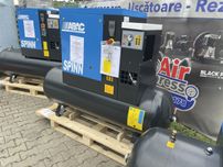 Compresor pe surub ABAC 11kw -10bar/13bar + Rezervor 500l +Uscator Aer