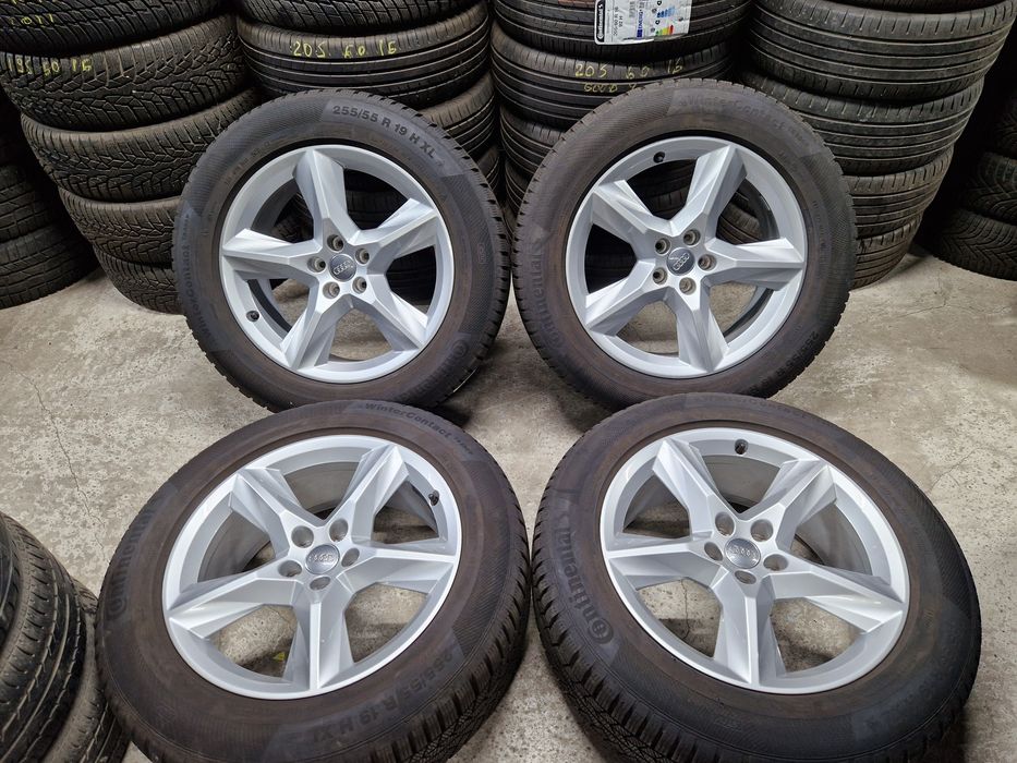 Set Roti Audi Q7 Anvelope iarna Continental 255/55/19 2023
