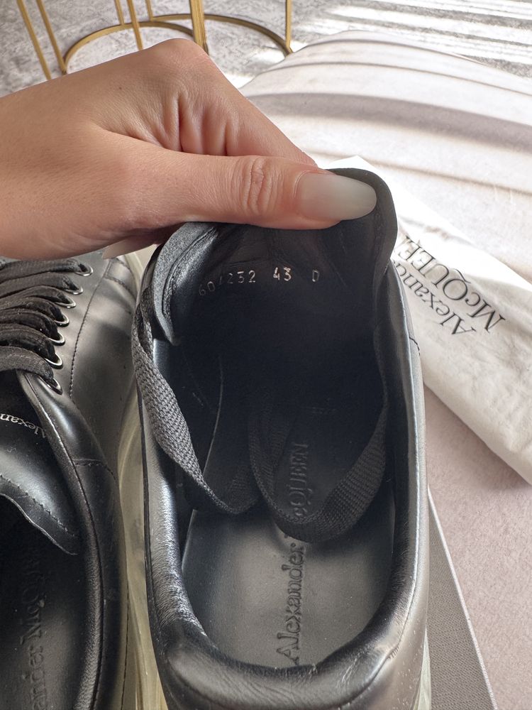 Alexander McQueen oversized sneakers black