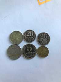 Продам Монеты, копейки, рубли