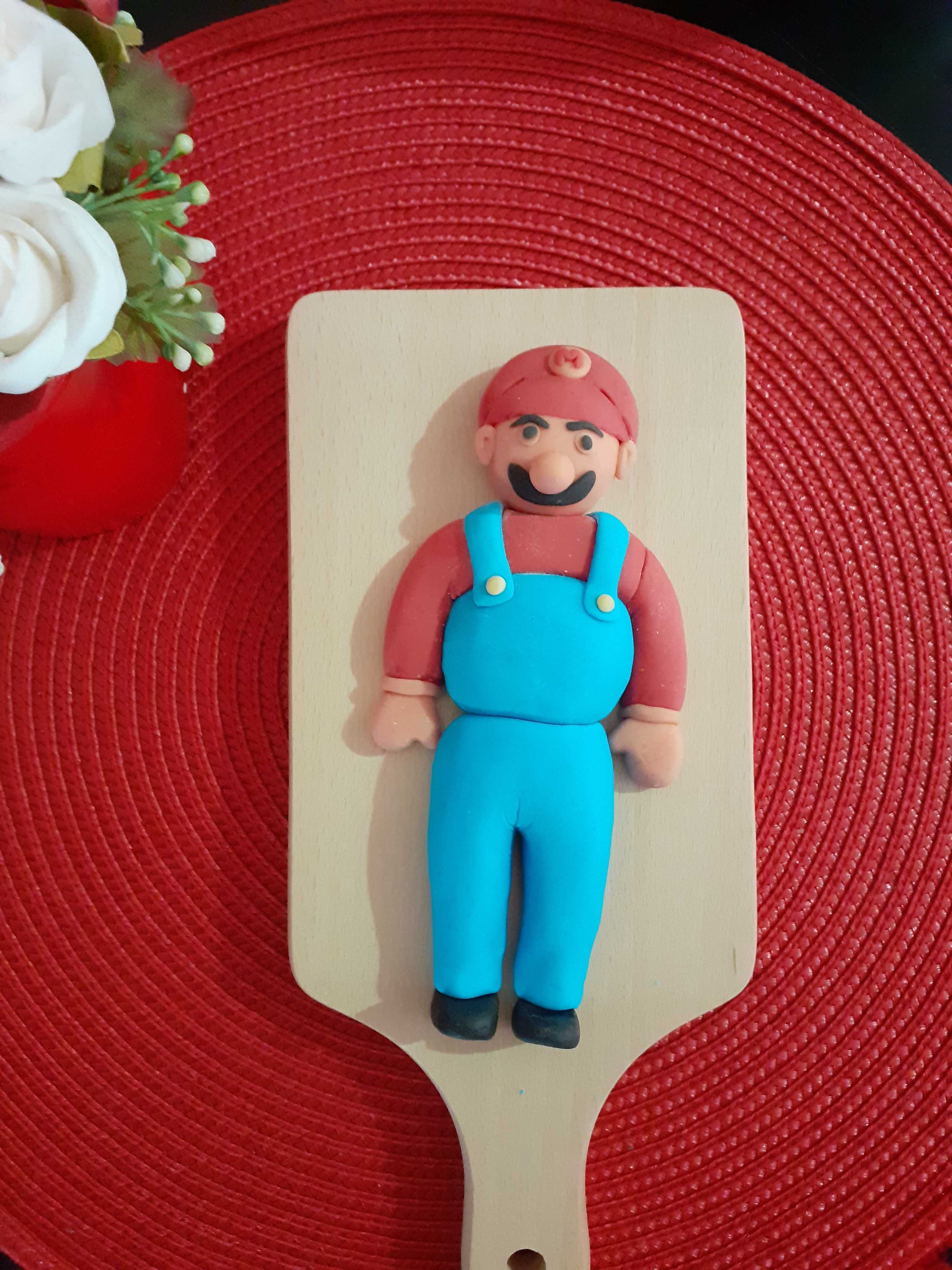 Figurina Super Mario din fondant ptr torturi