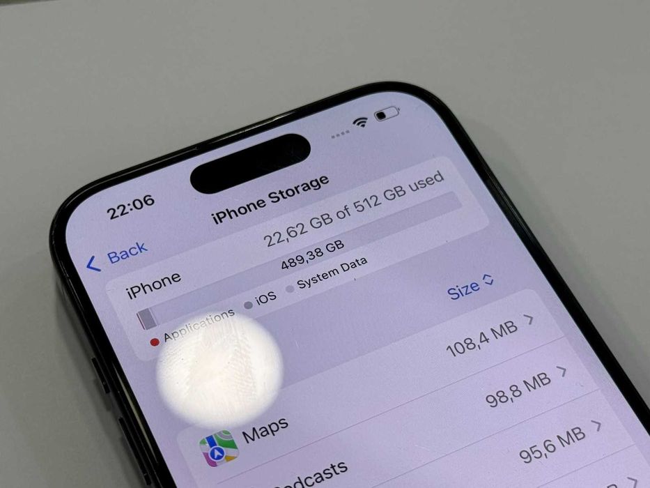 Apple iPhone 15 Pro 512GB- 86%BH