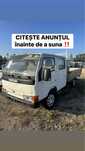 Nissan Cabstar 2.5 TD AN 1995 Bena de aluminiu Cabina cu 6 locuri