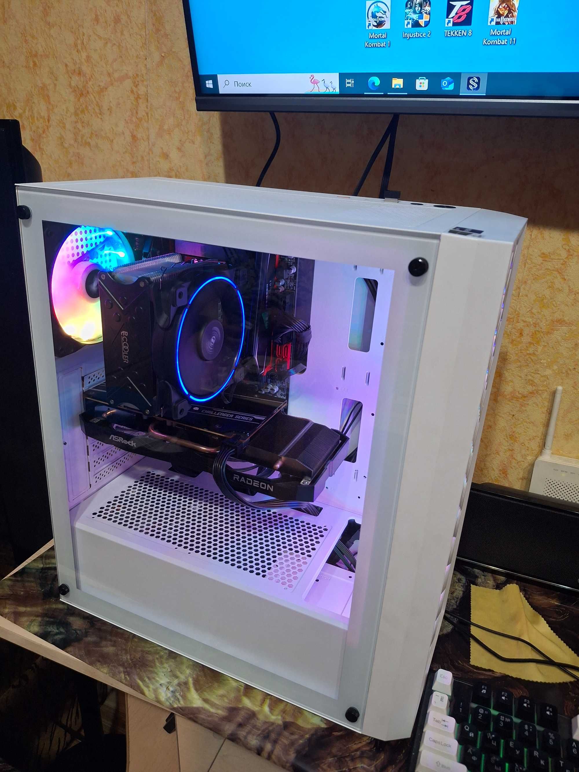 ПК Xeon E5 2680v4 14/28 rx7600 8Gb ОЗУ 32Gb
