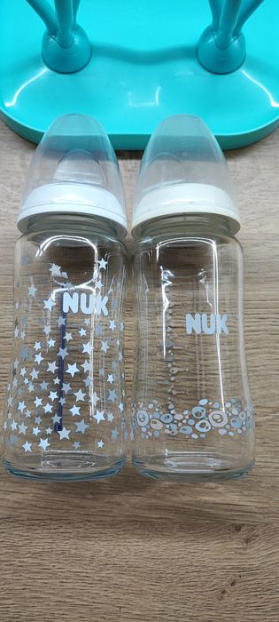 Стъклени шишета Nuk