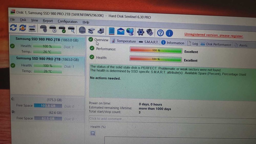 Solid State Drive (SSD) Samsung 980 PRO 2TB, PCIe Gen 4.0 x4, NVMe