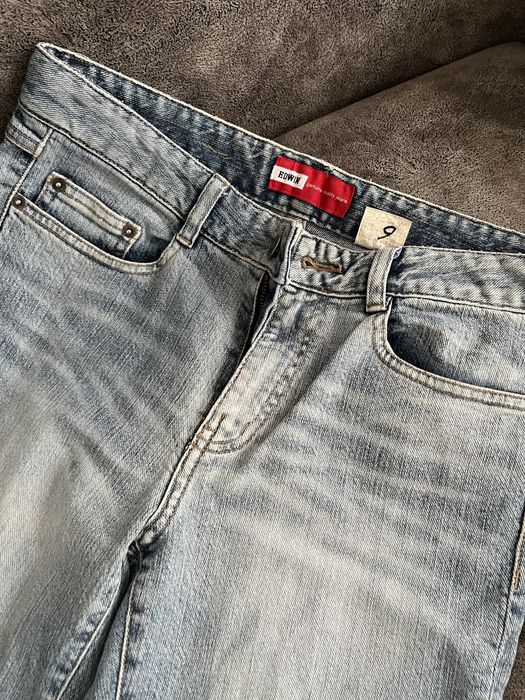 женские джинсовые брюки