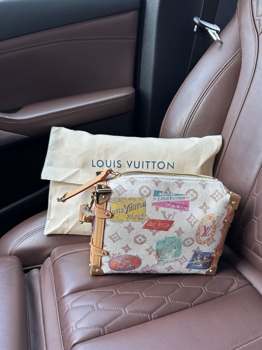 Чанта LV лимитирана серия 2025 Louis Vuitton Side Trunk MM