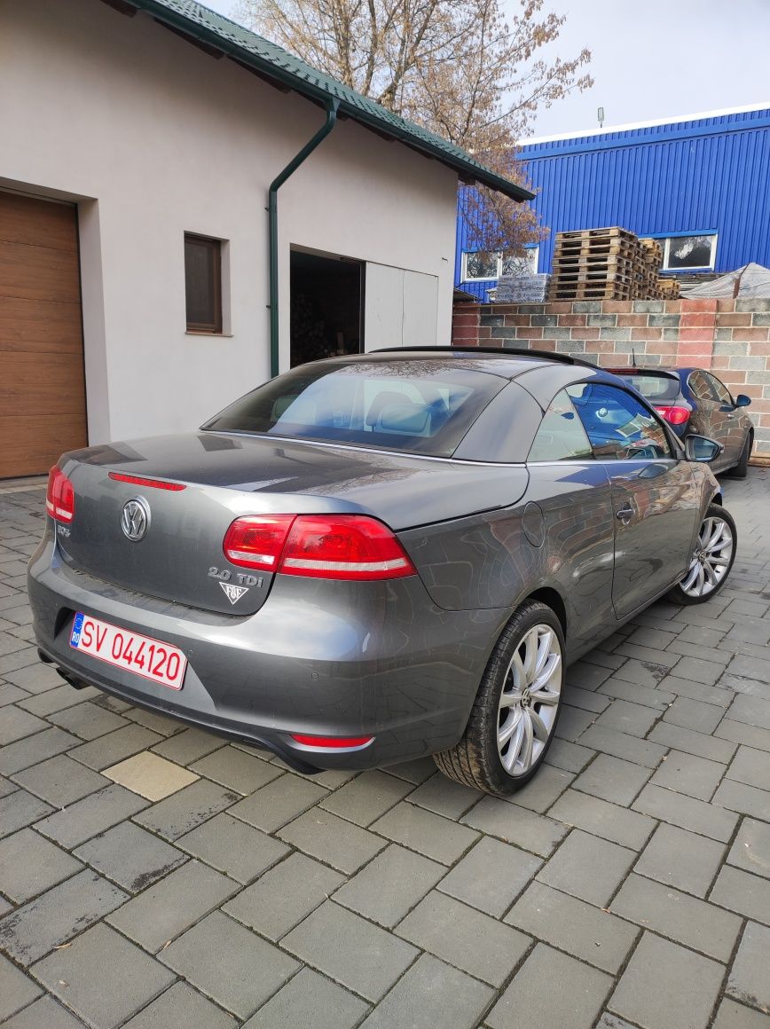 Volkswagen Eos,163000km,2.0 diesel,euro 5,trapa+cabrio,Automat