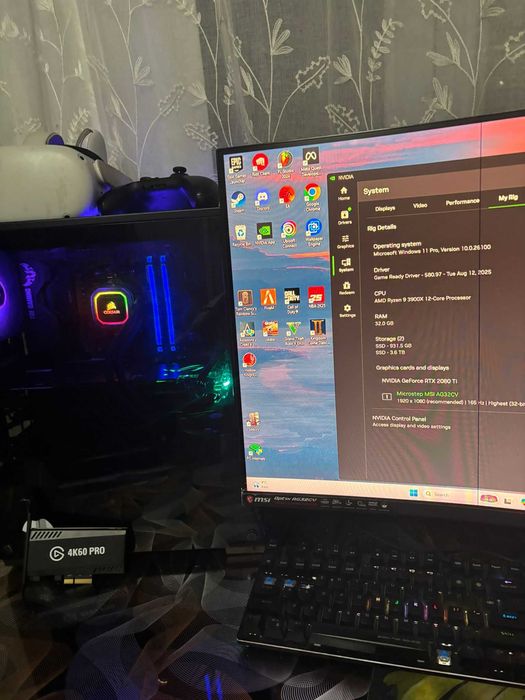 PC Gaming High-End  – Ryzen 9 3900X, RTX 2080 Ti ROG STRIX OC