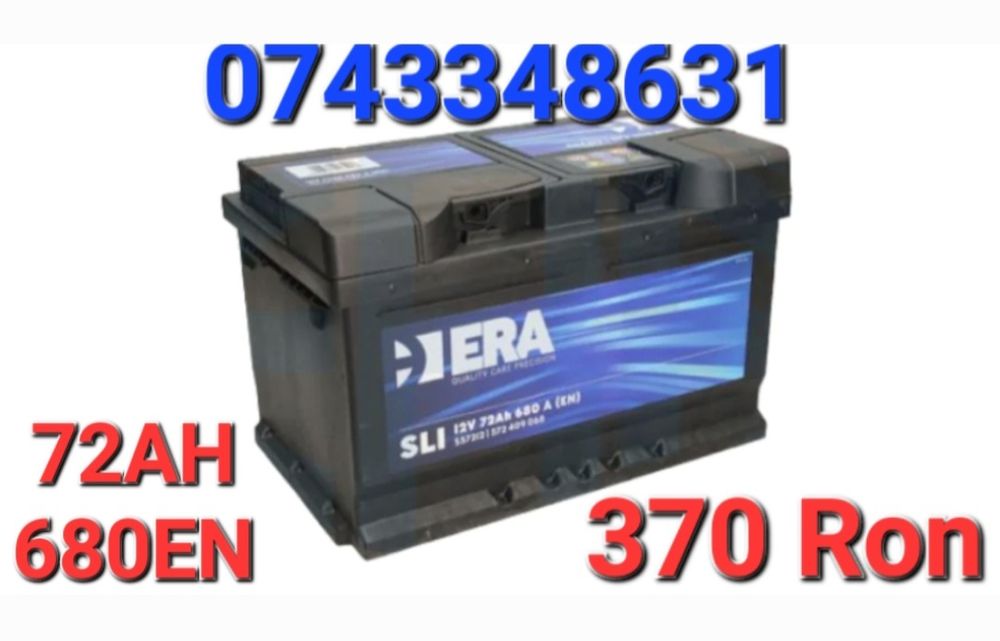 Baterii baterie acumulatori auto Noi și Sh la  cel mai bun preț .72 ah