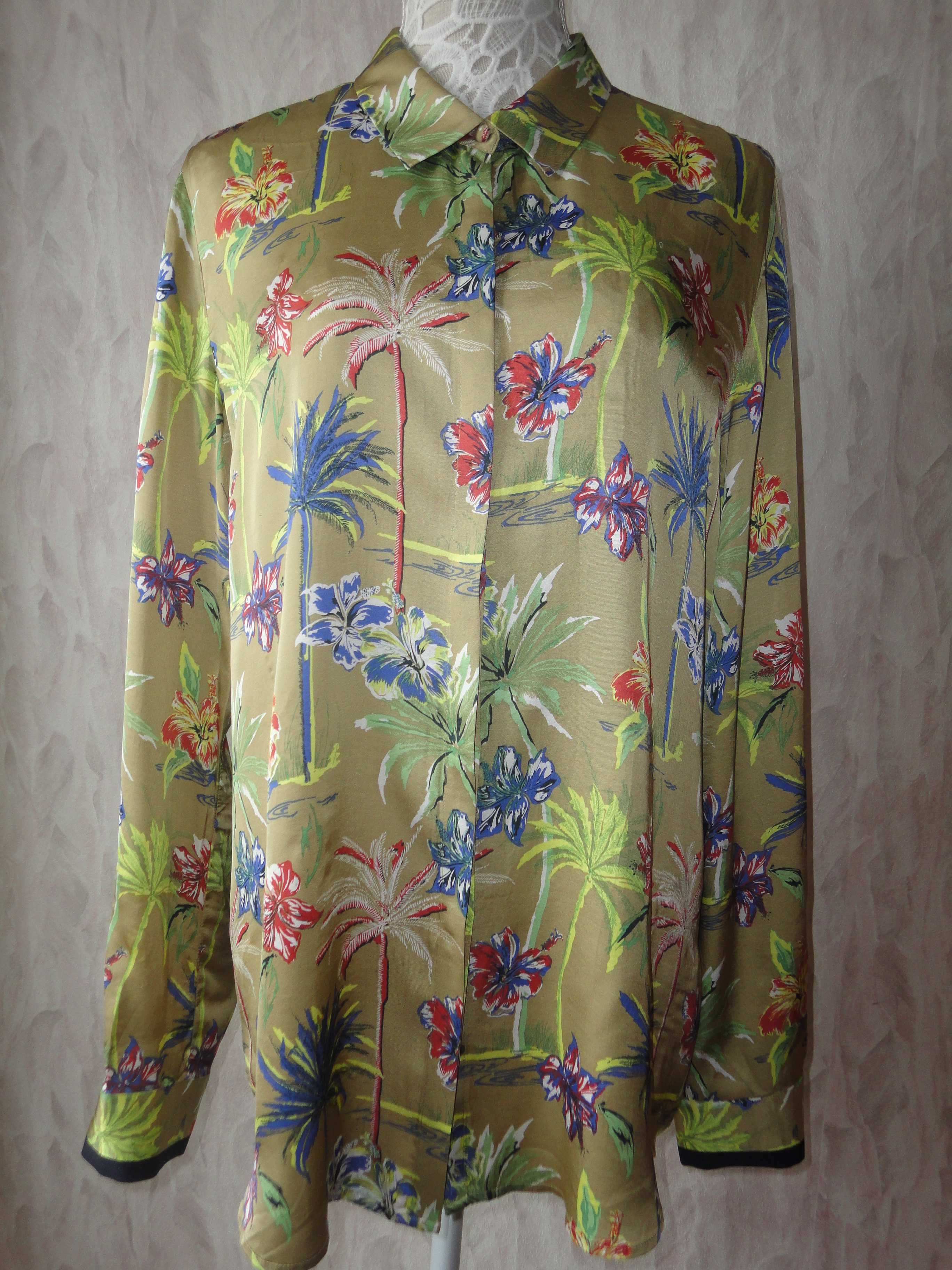 Scotch&Soda/L-XL/нова копринена риза/блуза