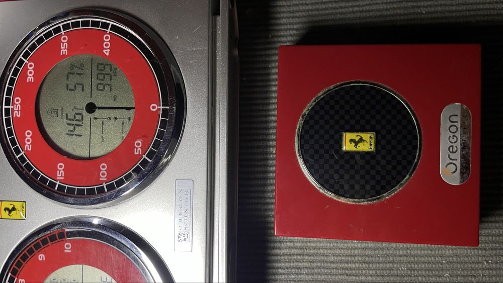 Ceas Ferrari Oregon FST301-R si FSW301-3 si Statie meteo BAR938HG