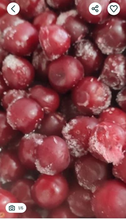 Продам замороженную вишню